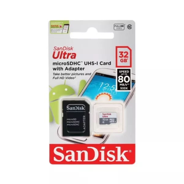 Memoria 32 Gb Clase 10 SanDisk
