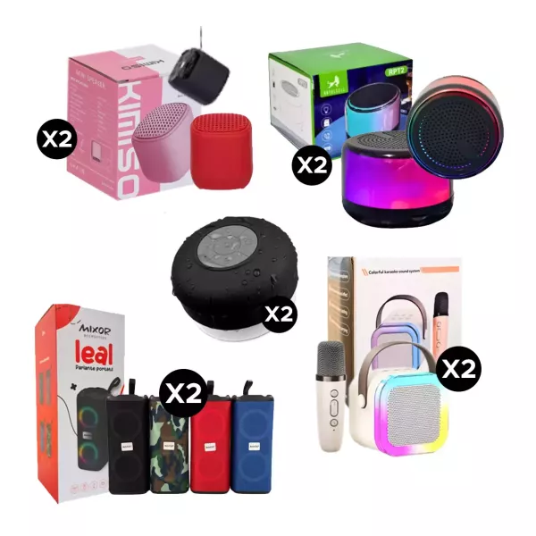 Combo Emprendedor Parlante Chico