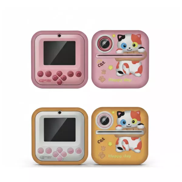 Camara Impresora Para Niños Con Funda - Lambo Tech