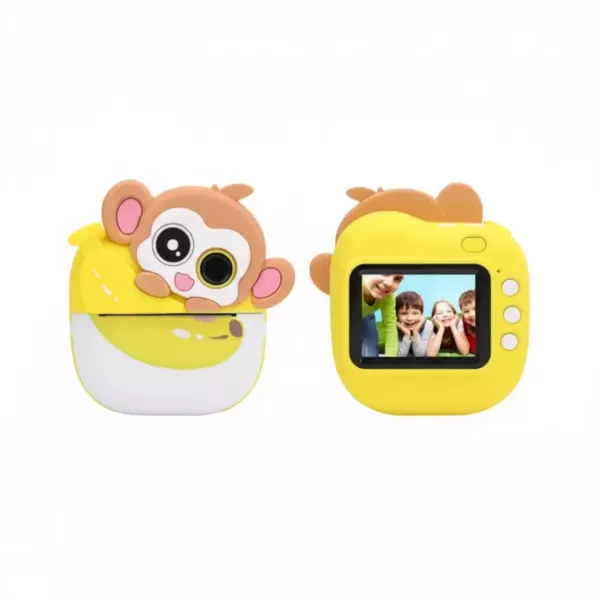 Camara Impresora Para Niños Con Funda Mono - Lambo Tech