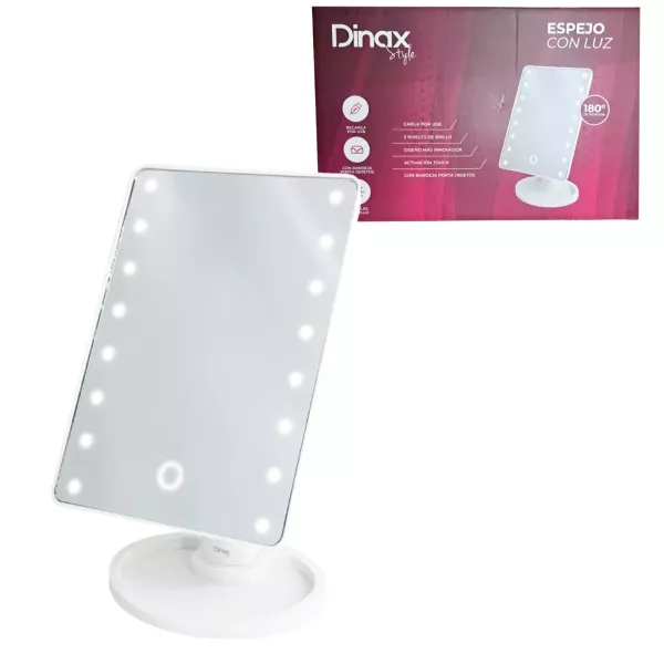 Espejo Con Luz Led Dinax