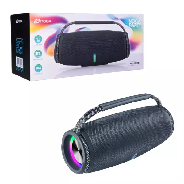Parlante Bluetooth Con Led Rgb NG-BT610 Noga