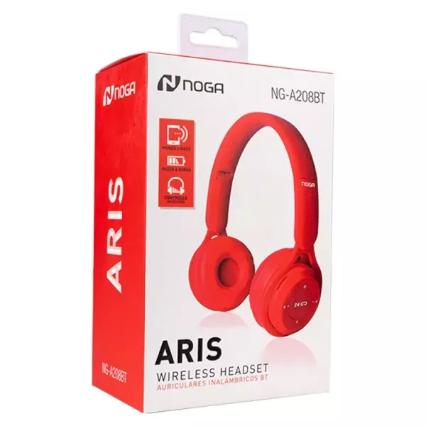 Auricular Vincha Bluetooth Aris NG-A208BT Noga