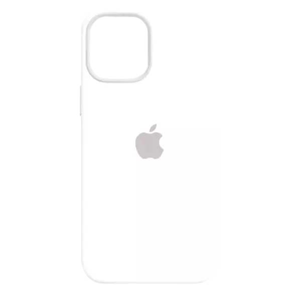 Funda Silicone Case Iphone 15 Pro Blanco