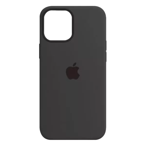 Funda Silicone Case Iphone 15 Gris Oscuro