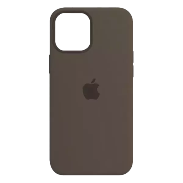Funda Silicone Case Iphone 13 Marrón Oscuro