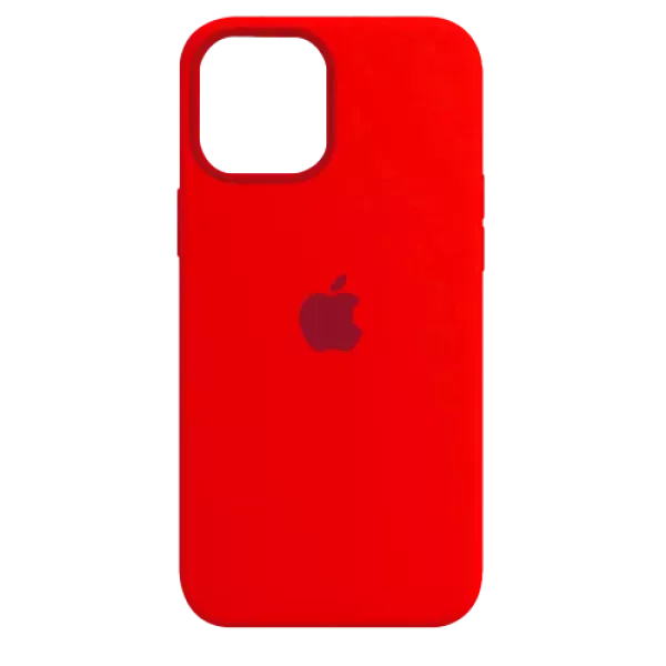 Funda Silicone Case Iphone 14 Rojo