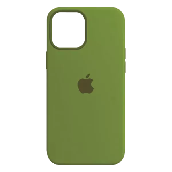 Funda Silicone Case Iphone 14 Pro Verde
