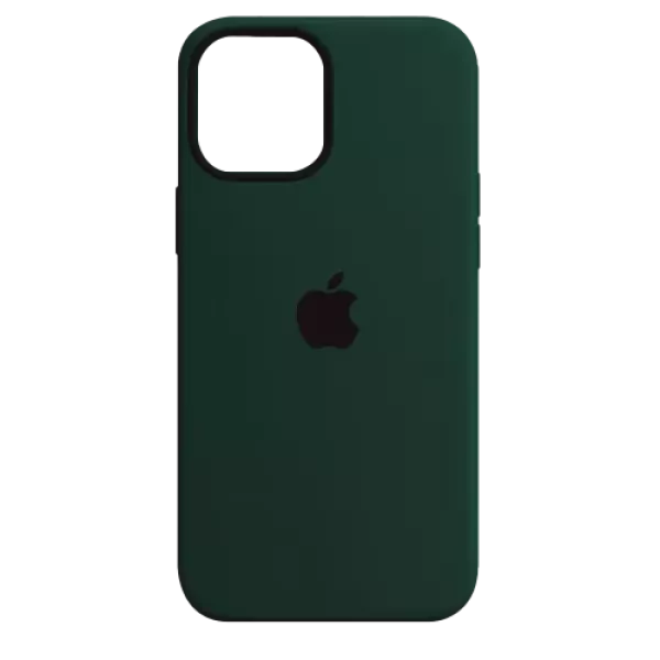Funda Silicone Case Iphone 12 Mini Verde Oscuro