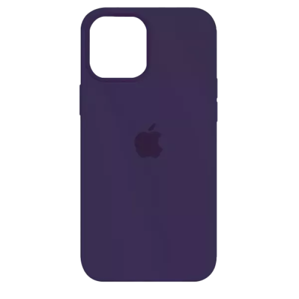 Funda Silicone Case Iphone 12 Pro Violeta Profundo