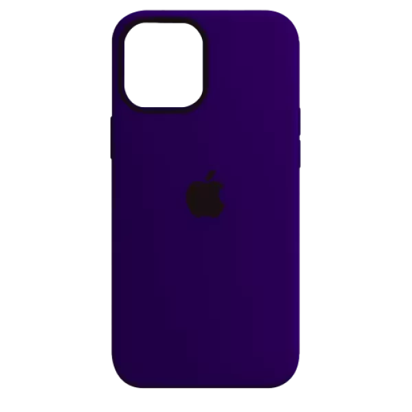 Funda Silicone Case Iphone Xr Violeta Oscuro