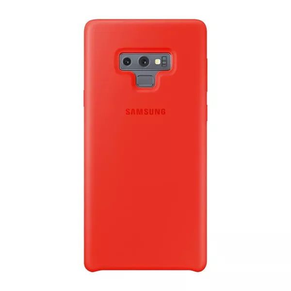 Funda Silicone Case Samsung Note 9 Rojo