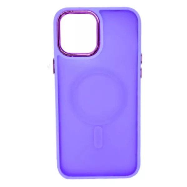 Funda Electro Magsafe Border Mate IPhone 14 Pro Max Violeta