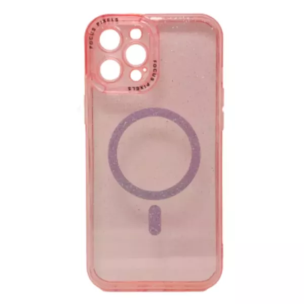 Funda Electro Magsafe Brillo IPhone 11 Pro Max Rosa