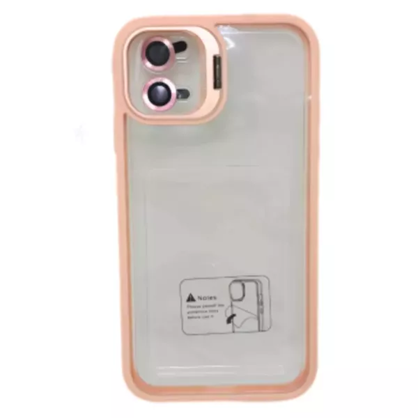 Funda Electro Magsafe + Protector de Cámara IPhone 11 Rosa