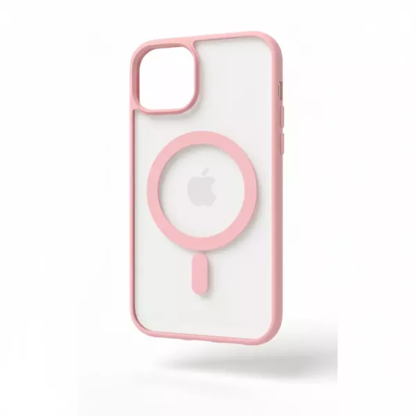 Funda Electro Magsafe Border Color iPhone 15 Rosa