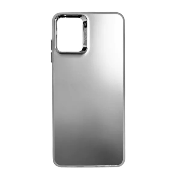 Funda Metalizada Samsung A06 Plateado Funda Metalizada Samsung A06 Plateado