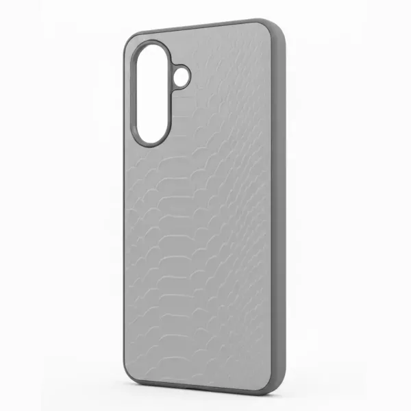 Funda Rígida Reptil Moto E15 Gris