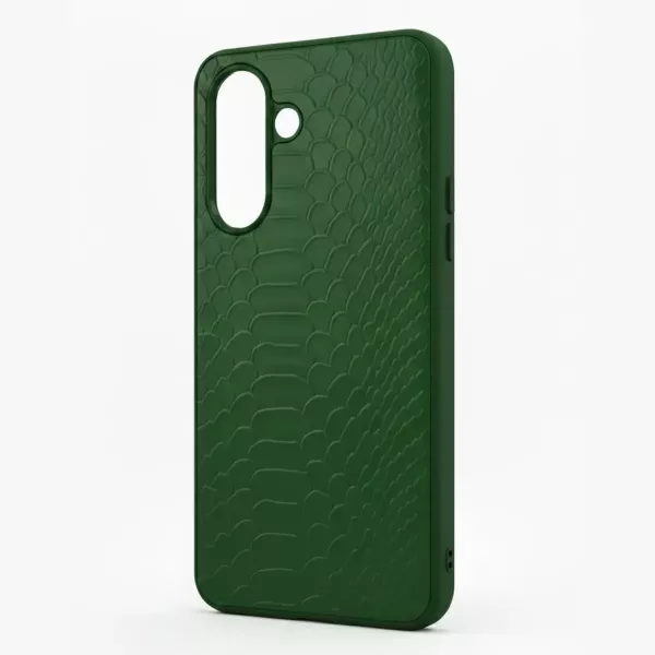 Funda Rígida Reptil Moto E15 Verde