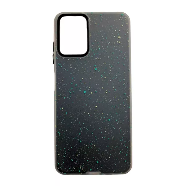 Funda Silicona Salpicada Samsung A16 Negro