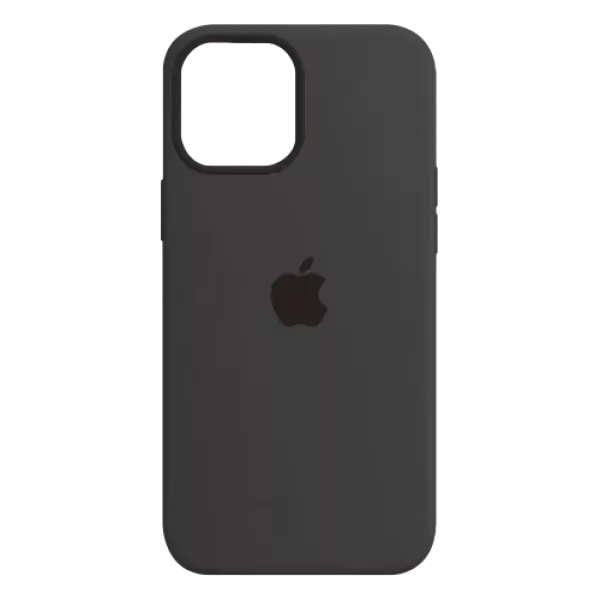 Funda Silicone Case Iphone 13 Pro Gris Oscuro