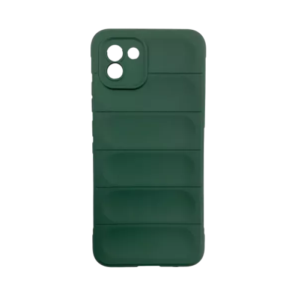 Funda Silicona Grip Iphone 14 Verde Oscuro