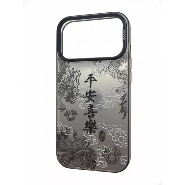 Funda Rígida Metalizada Samsung A36 Dragon Chino