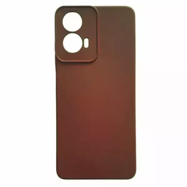 Funda Silicona Moto E14 Marron