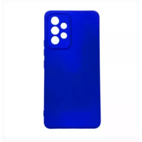 Funda Silicona Xiaomi Redmi A3 Azul Brilloso