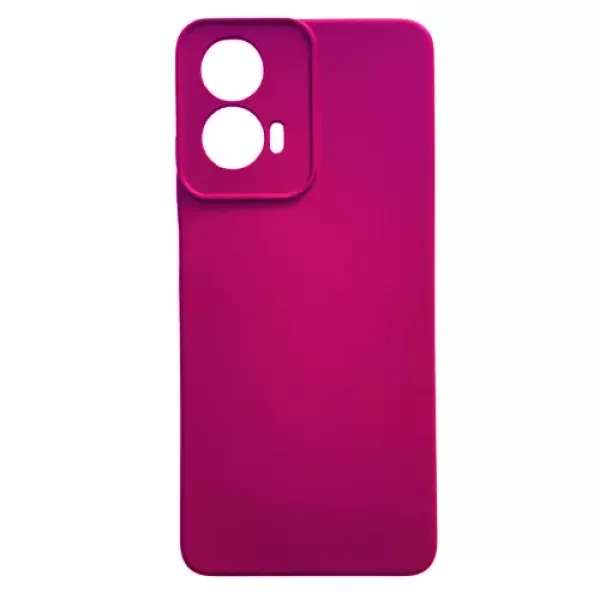 Funda Silicona Moto G24 Power Rose Red