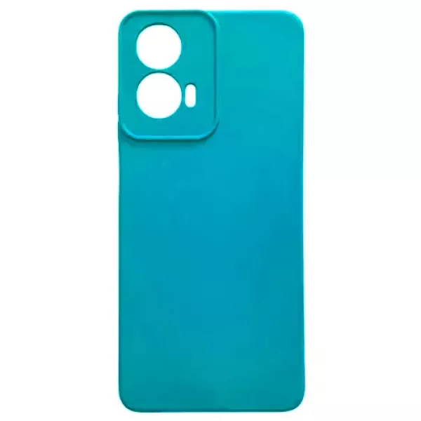 Funda Silicona Moto G24 Turquesa