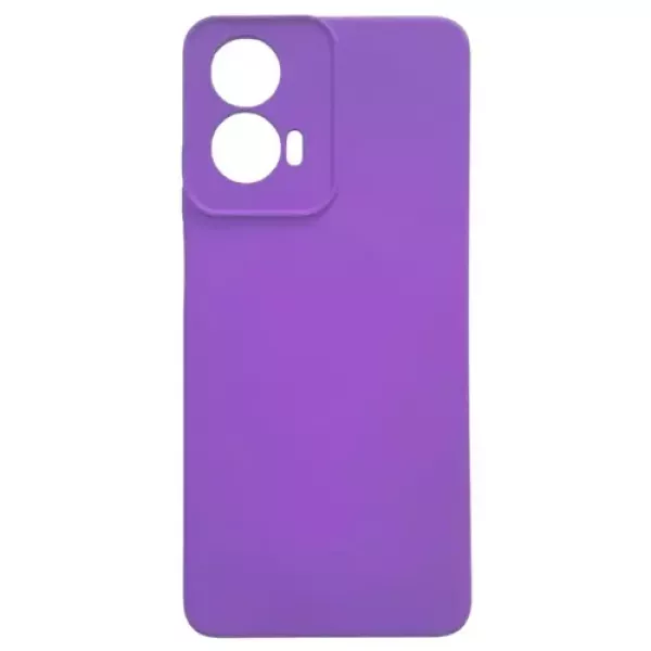 Funda Silicona Moto G24 Violeta Claro