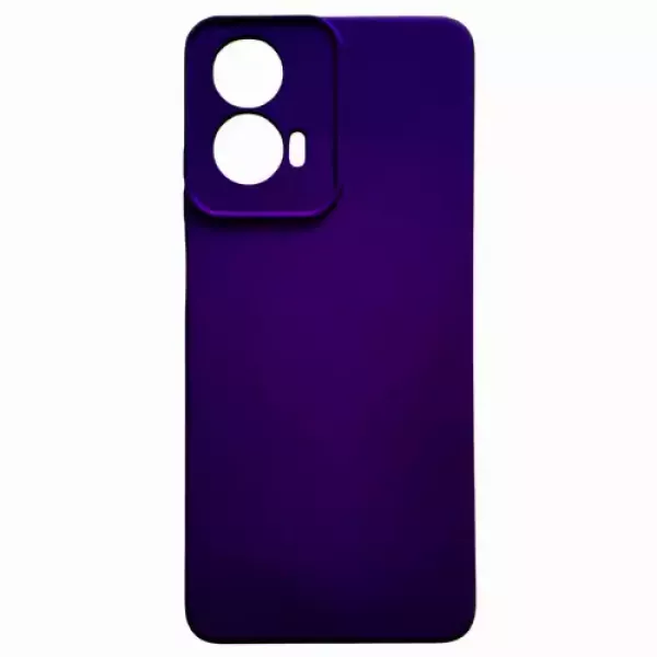 Funda Silicona Moto G24 Violeta Oscuro