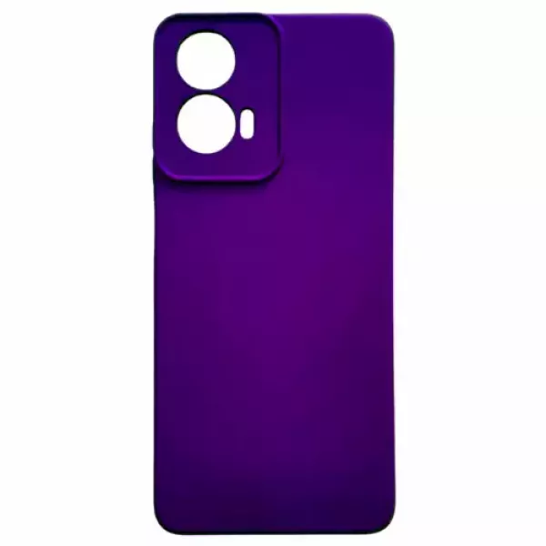 Funda Silicona Moto G04 Violeta Profundo