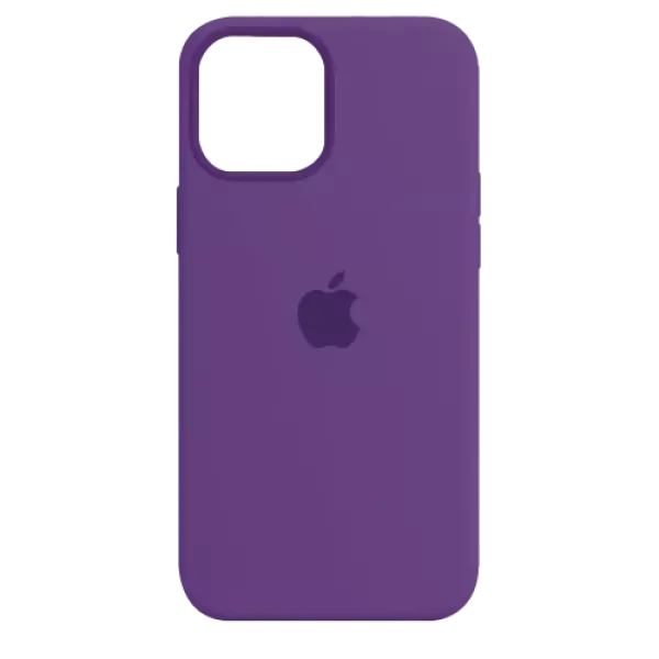 Funda Silicone Case Iphone 12 Pro Max Violeta