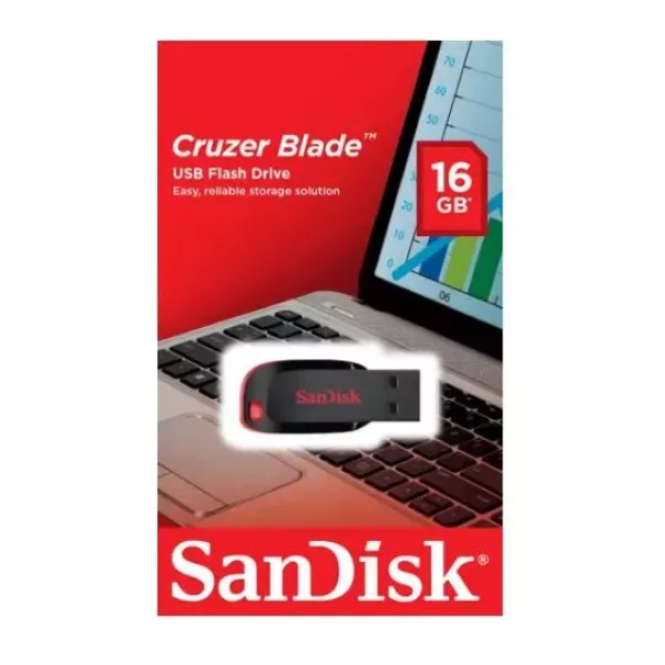 Pendrive 16 GB SanDisk Cruzer Blade