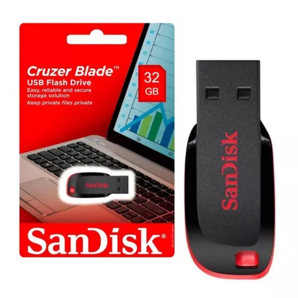 Pendrive 32 GB SanDisk Cruzer Blade