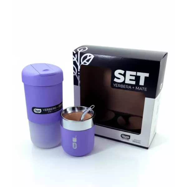 Set Despolvillador + Mate Aro Cromado - Quo