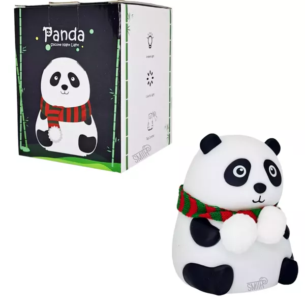 Lámpara De Escritorio Táctil Panda Silicone Nigh Light  ZH -121