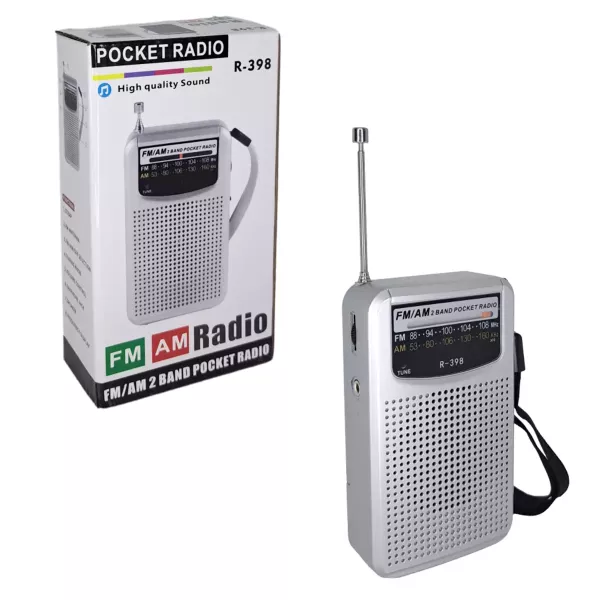 Radio Inalámbrica Con Antena AM / FM
