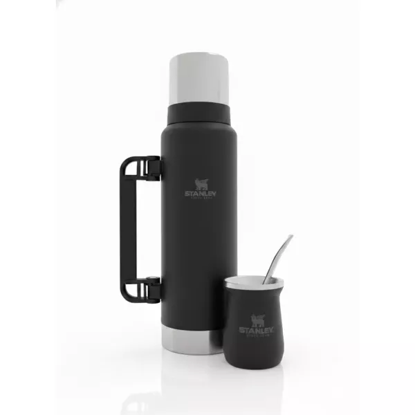 Termo Acero Frio / Calor + Mate Símil Stanley 1.2L