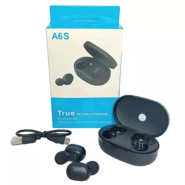 Auricular In Ear Bluetooth A6s True