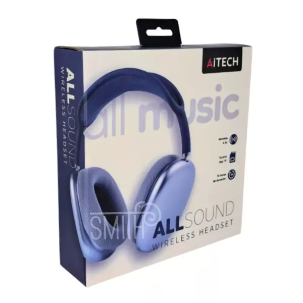Auricular Vincha Bluetooth All Sound Aitech