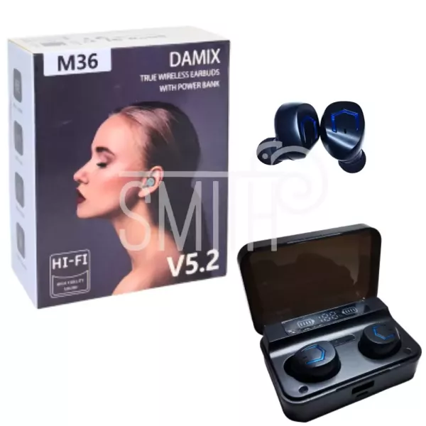 Auricular In Ear Bluetooth Damix M36 V5.2