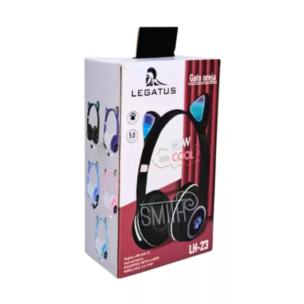 Auricular Vincha Bluetooth Orejitas Con Luz Legatus LH-23