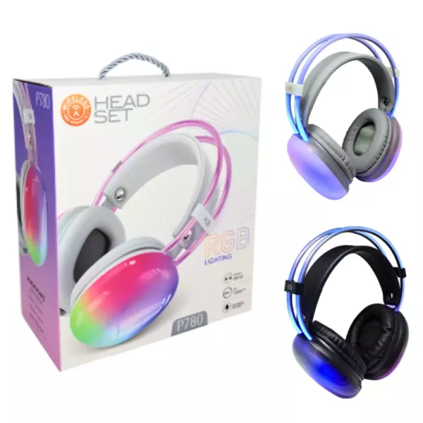Auricular Vincha Bluetooth Led RGB-P780