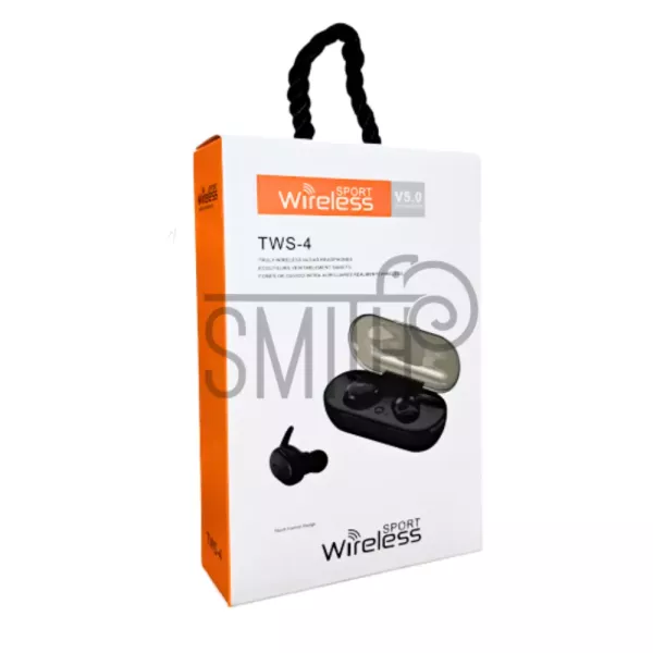 Auricular In Ear Bluetooth TWS-04 Sport V5.0