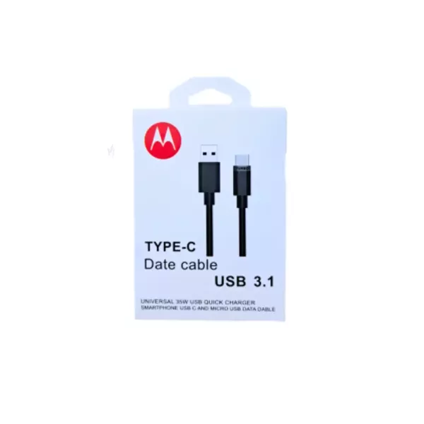 Cable De Datos Tipo C 3A Moto