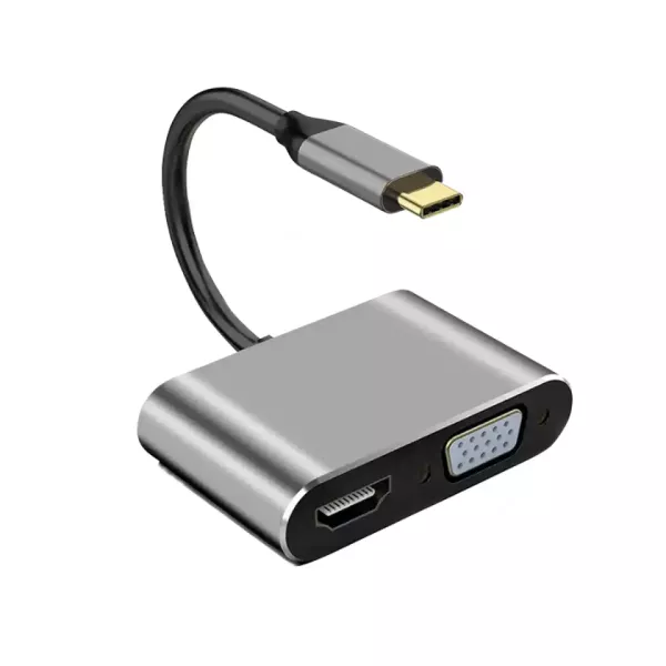 HUB Adaptador Tipo C NM-4en1 NETMAK