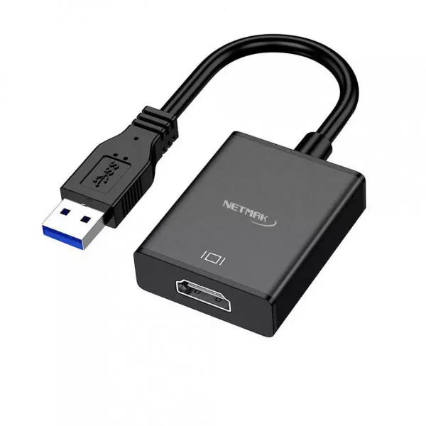 Cable Adaptador USB 3.0 a HDMI NM-TC35 NETMAK